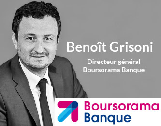 Benoît Grisoni, directeur général de Boursorama Banque
